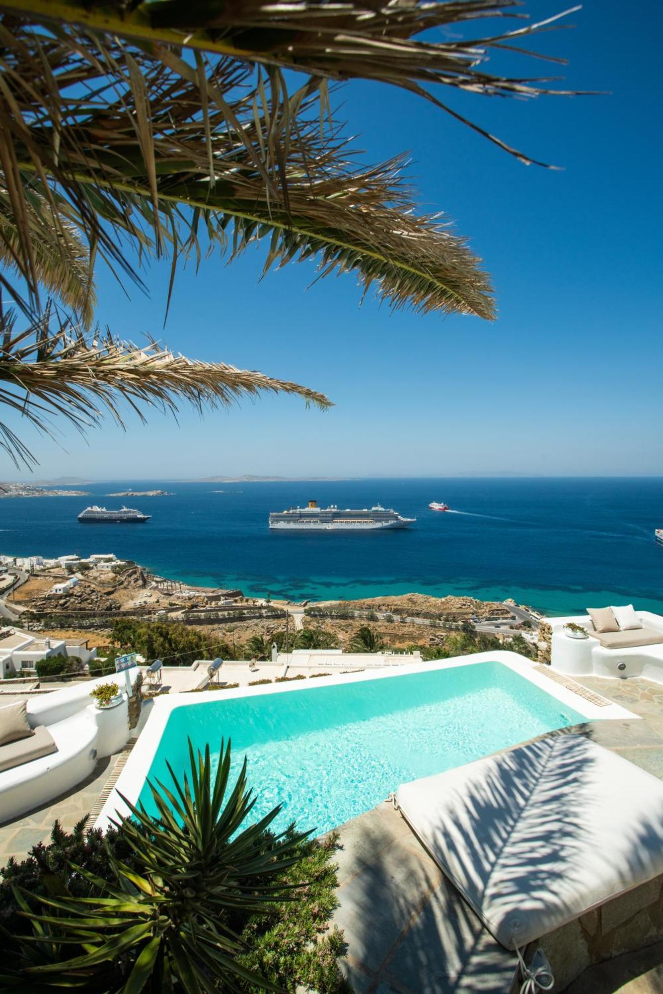 Villa Ruby By Mykonos Rocks Mykonos Town Buitenkant foto